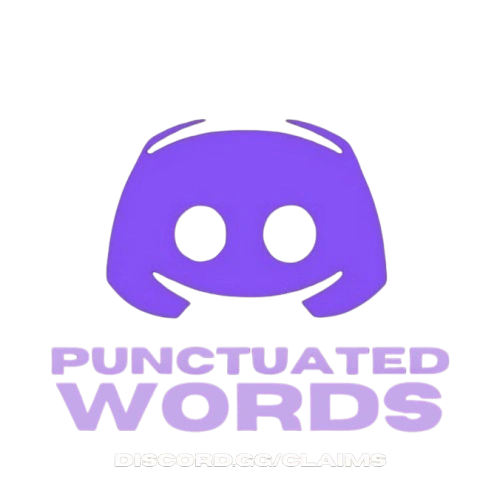 Words (punctuated)